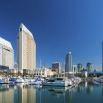 San Diego skyline and Marina