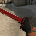 M9 Bayonet Crimson Web a