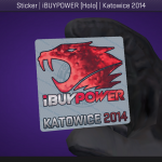 iBuyPower (Holo) Katowice Sticker 2014 a