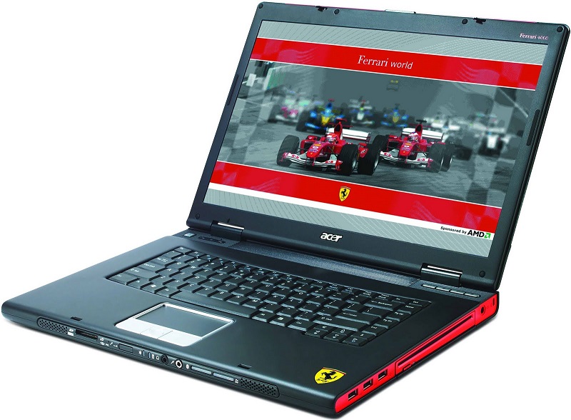 Acer Ferrari 1100 a - The Rich Side