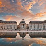 Place de la Bourse in  Bordeaux, France