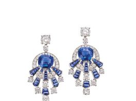 The Most Expensive Earrings in the World The Bulgari Blue Earrings